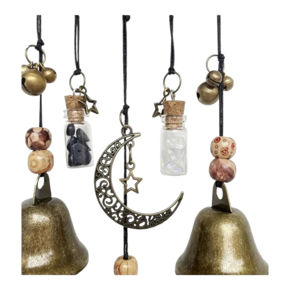 Rose Quartz Alter  Broom, Bell Wreath, and Sage Bundle Set - Picture 6 of 7